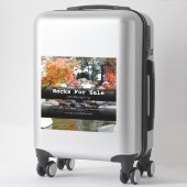 車輌のステッ広告カー用ロック シール (スーツケース)