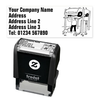 車輌修理・修理工場 セルフインキングスタンプ