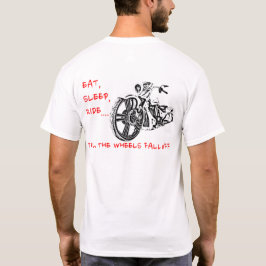 車輪が落ちるまで! Tシャツ