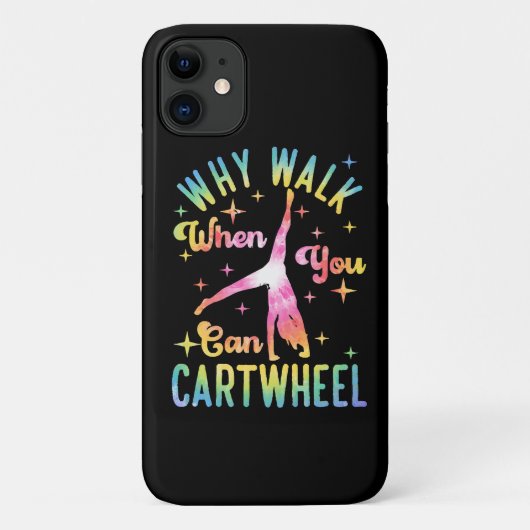車輪で歩くより楽しいことはない Case-Mate iPhoneケース (裏面)