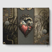 車輪とチューブのロマンチシズムは、スチームパンクの魂 ゲストブック (裏面)