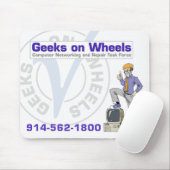車輪のギーク マウスパッド (マウス)
