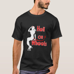 車輪のダービーの女の子の地獄 Tシャツ