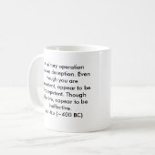 車輪の再発明命令-カスタム… -カスタマイズ コーヒーマグカップ (正面左)