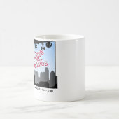 車輪の政治のコーヒー・マグ コーヒーマグカップ (中央)