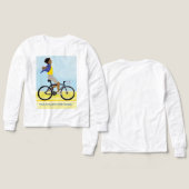車輪の自由 | ハッピーボーイ・ライディング自転車 (デザイン 正面＆背面)