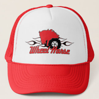 車輪馬の庭の芝刈機のトラクターの農場の帽子 キャップ