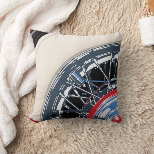 車輪 クッション (ブランケット)