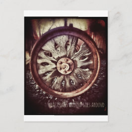 車輪 ポストカード