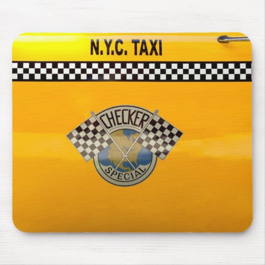 車都市- NYCのタクシー マウスパッド (正面)