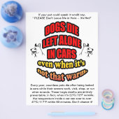 車離れの中でペットを一人で飼うな チラシ (シングル)