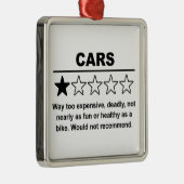 車1つ星レート メタルオーナメント (右)