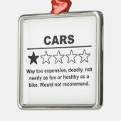 車1つ星レート メタルオーナメント (左)