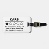 車1つ星レート ラゲッジタグ (正面横)