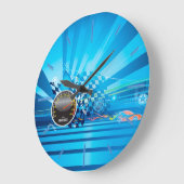 車1壁時計オプション ラージ壁時計 (傾斜)