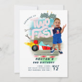 車2速 招待状 (正面)