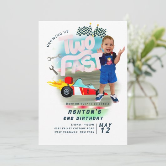 車2速 招待状 (スタンド正面)