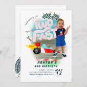 車2速 招待状 (正面/裏面)