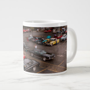 車-アンティーク·カーショー ジャンボコーヒーマグカップ