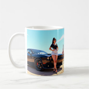 車 コーヒーマグカップ