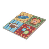 車、ジャージー、サッカー、ドラムキット タイル (側面)