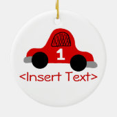 車 セラミックオーナメント (裏面)