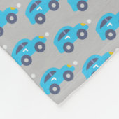 車 フリースブランケット (角)