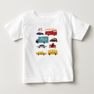 車 ベビーTシャツ