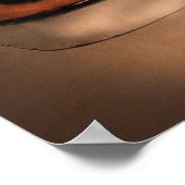 車 – ホワイトフラッシュガソリン ポスター (角)