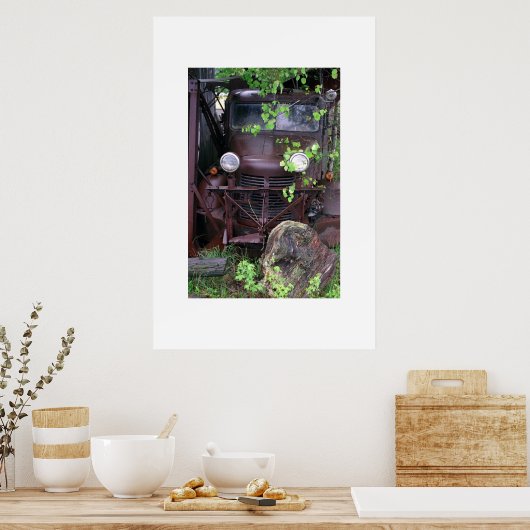 車 ポスター (キッチン)