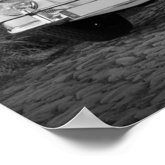 車 ポスター (角)