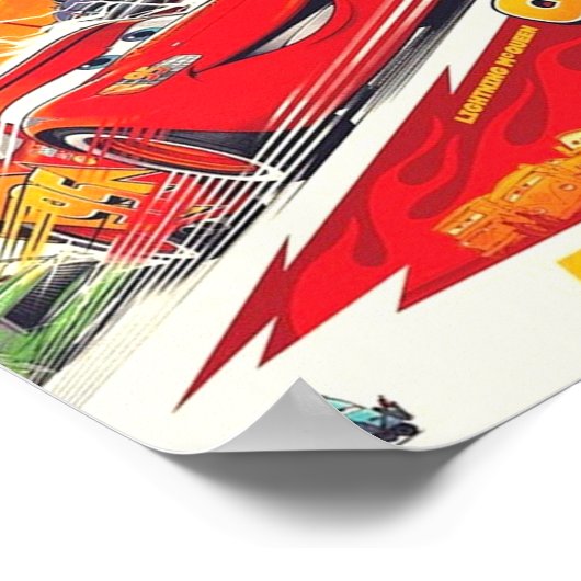 車 ポスター (角)