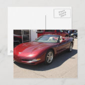 車 ポストカード (正面/裏面)