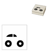 車 ラバースタンプ (押印)