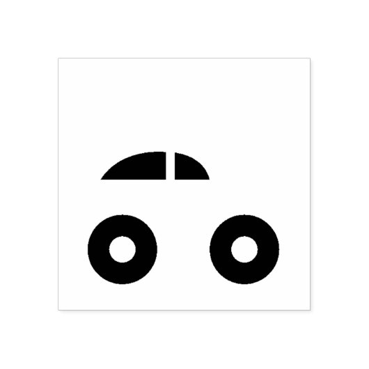 車 ラバースタンプ (インプリント)