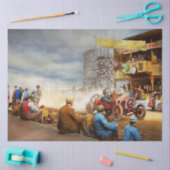 車 – レース – 食べ私の埃1910 薄葉紙 (クラフト)