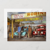 車 – 中古 – 販売ピッチ1939 ポストカード (正面/裏面)