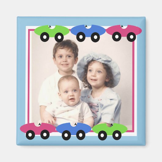 車/写真 マグネット (正面)