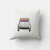 車+虹 クッション (裏面)