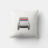車+虹 クッション (正面)