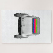 車+虹 ジグソーパズル (横)