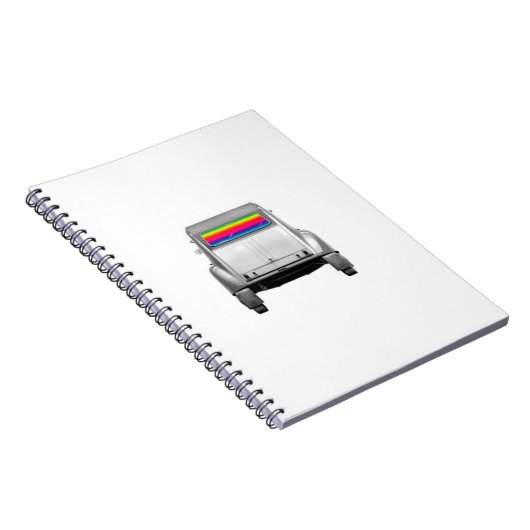 車+虹 ノートブック (右側)