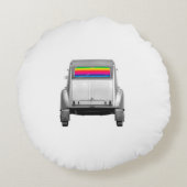 車+虹 ラウンドクッション (裏面)