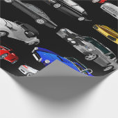 車、車、車 ラッピングペーパー (角)