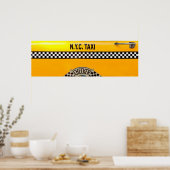 車 – 都市 – NYCタクシー ポスター (キッチン)