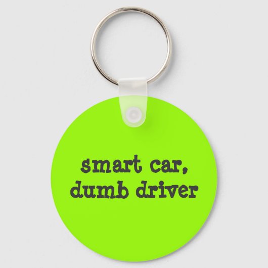車、頭が切れるばかドライバ キーホルダー (正面)