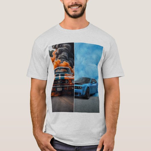 車 Tシャツ (正面)