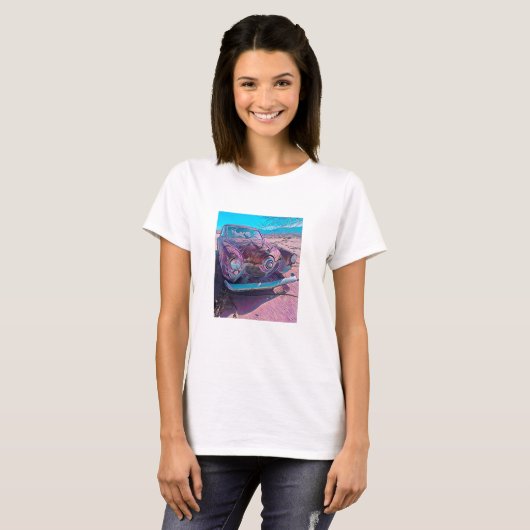 車 Tシャツ (正面フル)
