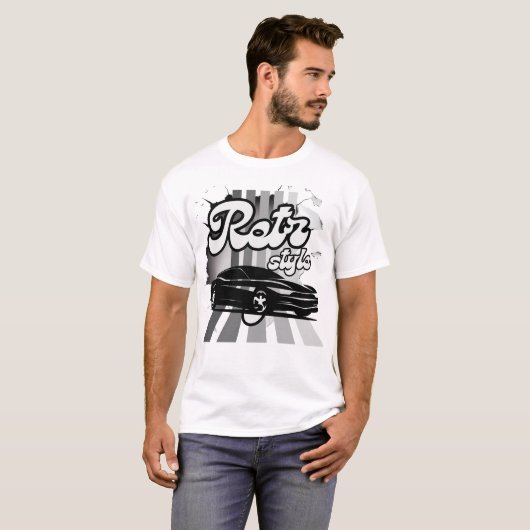 車 Tシャツ (正面フル)