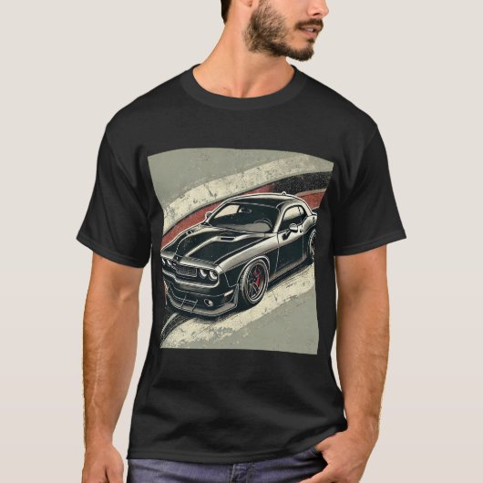 車 Tシャツ (正面)